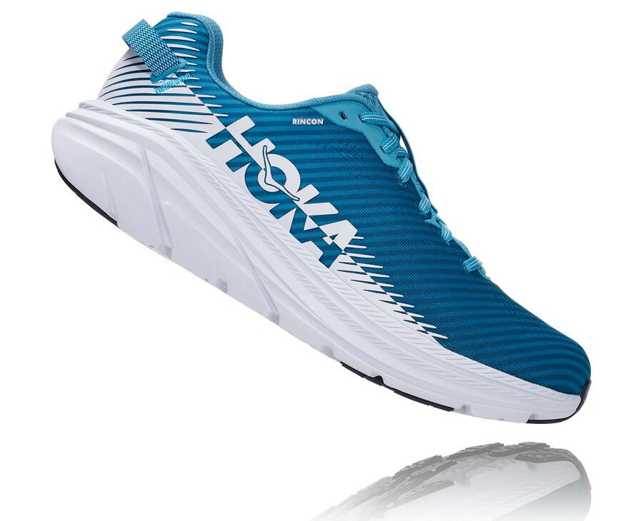 Hoka One One ランニングシューズ メンズ 青/白 - リンコン2 - JG3406928